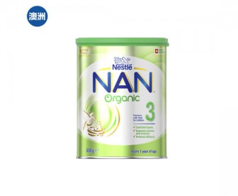 【澳洲直邮包邮】Nestle NAN 雀巢能恩 有机婴幼儿奶粉含活性益生菌 3段 800克*1罐（1岁以上适用）